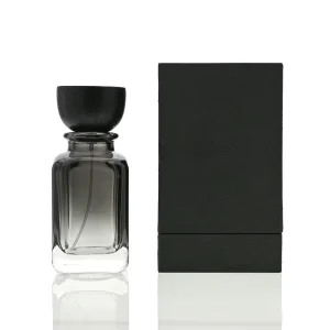 Custom Wooden Domed Cap Rectangular Empty Perfume Bottle 30ml 50ml 100ml for Unique Fragrance Packaging