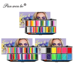 Customizable Festival Clearly Colorful Makeup Multi Colors Face Paint Body Face Art Painting