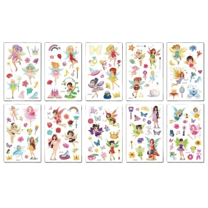 Customizable Kids Temporary Glitter Tattoos Fun and Fashionable Tattoo Stickers