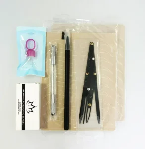 Customizable Microblading Training Kit Accessory for Semi PMU Permanent Makeup Supplies OEM Product