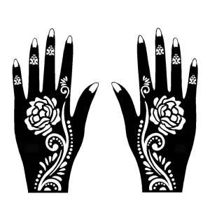 Customizable Temporary Tattoo Stickers Festival Decorative Reusable Creative Pattern