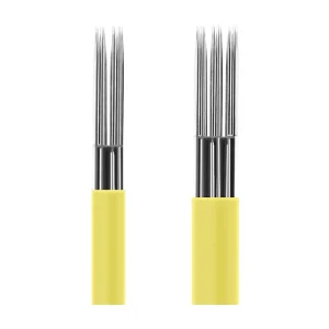Customized 0.35mm Microblading Kits for Semi Permanent Makeup Microblading Training Kit Microblading Round Shading Blades