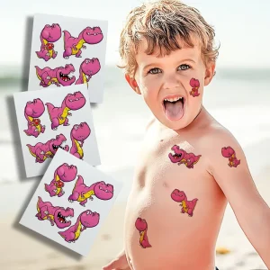 Customized Advanced Printing Fashion Design Popular for Children Kids Customized Printing Temporary Tattoo Stickers