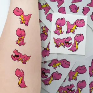 Customized Advanced Printing Fashion Design Popular for Children Kids Customized Printing Temporary Tattoo Stickers