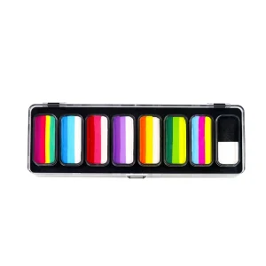 Customized Aqua Vegan Professional Face Paint Kit Washable Body Painting Supplies for Halloween Makeup Children Age Group