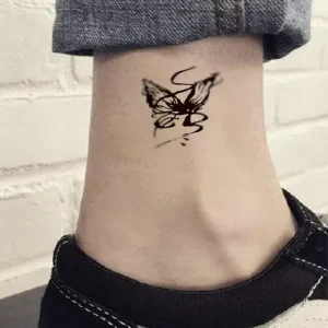 Customized Butterfly New Art Design Women’s Temporary Tattoo Sticker Waterproof Semi-permanent for Hand Use