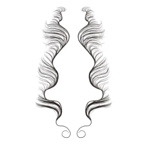 Customized Design Durable Sweatproof Environment friendly Ink Tattoo Template Sticker