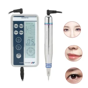 Customized Digital Tattoo Power Supply Professional Eyebrow Microblading Permanent Makeup Machine Kits