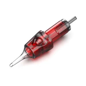Advanced Membrane System to Prevent Backflow Pink Red Permanent Makeup Tattoo Needle Cartridges