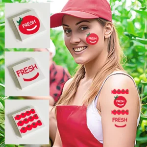 Customized Printed Temporary Waterproof Custom Kids Tattoo Tattoos Sticker Designs Stickers LOGO Designs