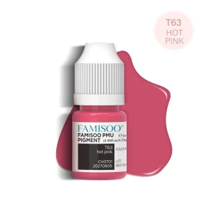 Customized Reach Standard Permanent Makeup Pigments Hot Pink PMU Tattoo Inks 5ml Vegan PMU Pigments