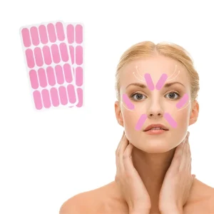 Customized Shape And Color Wrinkles Face Tape Stretchy Material Lifting Your Face Overnight Soothing Wrinkle Effectively