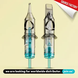 Customized Stainless Steel Tattoo Needle Cartridges Silicone Membrane for Professional Body Art Disposable EO Gas