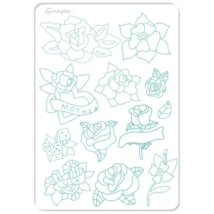 Customized Tattoo Practice Skin Various Designs Silicone Training Skins for Body Tattoo Art