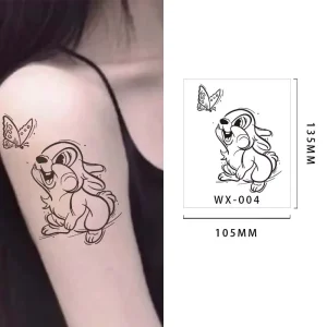 Customized Tribal Designs Waterproof Non-toxic Juice Ink Semi Permanent Full Arm Temporary Tattoo Sticker Last 15 Days