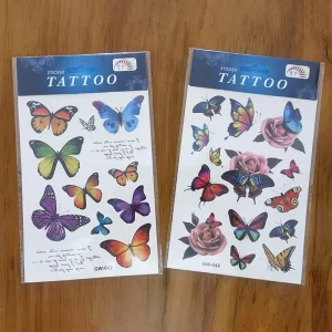 Customized Waterproof Safe Non toxic Tattoo Stickers