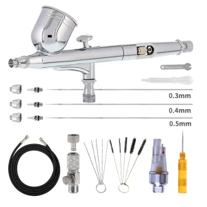 DIY Cake Decorating Pencil with 0.3mm-0.5mm Nozzle Spray Airbrush Gun Pneumatic Source