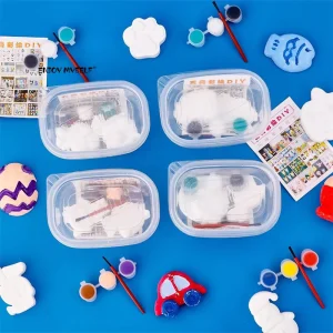 DIY Coloring Graffiti Set Painted Plaster Doll Drawing Board Creative Painting Small Gift For Class