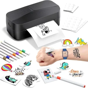 DIY Custom Temporary Tattoons Sticker Kit Wireless Printing Maker Easy to Clean and Suitable for Concerts parties schools