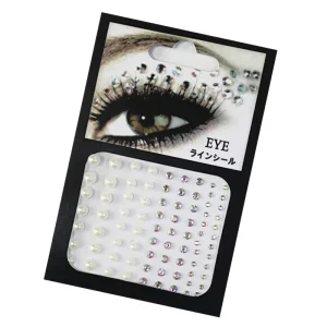 DIY Eyebrow Sticker Face Gem Tattoo Temporary Eye Jewels Makeup Sticker Acrylic