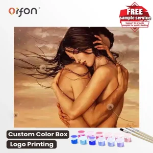 DIY Paint Numbers Kit For Adults Custom Personalized Family Portrait Paint Numbers Home Wall Decor Professional