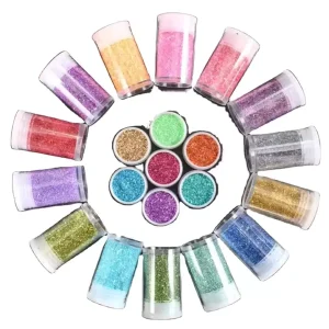 DIY Resin Craft Art Body Mica Glitter Powder Acrylic Powder for Christmas Candle for Decorative Glass Accessories