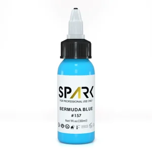 Dark Blue Color Spark Custom 1 oz 30 ml Pigment Color Permanent Tattoo Ink for Tattoo Needle