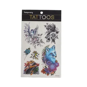Decorative Temporary Tattoo Sticker Customized Design Accept
