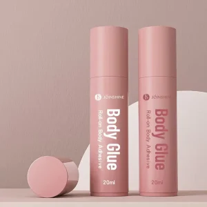 Dermatologist Tested 20ml Body Glue Hypoallergenic Luxury Hold Fashion Adhesive Non-staining Roller Ball Glue for Skin