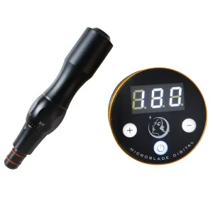 Dermografo Digital Wireless Power Supply Tattoo Gun Permanent Makeup Machine MZ INK MZPM-02 Aluminum Portable