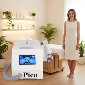 Desktop Light Speed Small Picosecond Non-Invasive Eyebrow & Tattoo Removal Machine Portable Beauty Instrument for Commercial Use