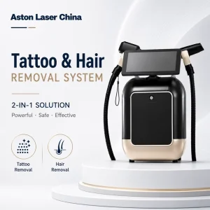 Desktop Model Nd Yag & Diode 2 in 1 Hair Removal Laser Machine for Titanium Soprano Latest Version