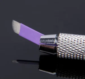 Dia 0.19mm Nano Blades Permanent Feature Purple Microblading Blades