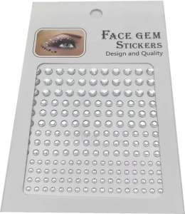 Diamond Crystal Sticker for Face and Body, Eye Rhinestone Sticker, Face Gem Sticker