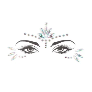 Diamond Face Jewels Gem Crystal Rhinestone Sticker for Party