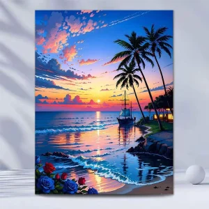 Diamond Painting Big Size Kits for Adults DIY 5D Custom Diamond Painting Scenery Accessories Wall Art