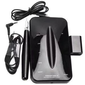 Digital Black Pearl Permanent Makeup Machine Tattoo Eyebrow Machine Pen for Eyebrow Eyeliner Lip for Temporary Tattoo