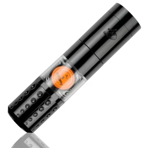 Digital Rechargeable Wireless Tattoo Machine Pen Kit Brushless Motor See though Window Rotary Tattoo Pen