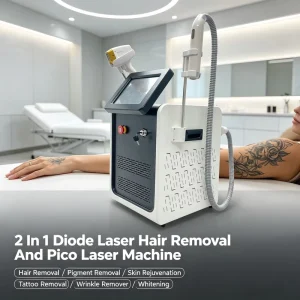 Diode Laser Beauty Equipment Professional Salon Machine Painless Hair Removal Anti Aging Skin Rejuvenation Device