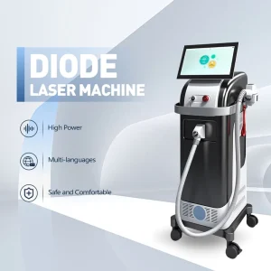 Diode Laser Hair Removal Machine 808nm Fast Painless Treatment Aesthetic Medicine Permanent Hair Removal Professional Equipment