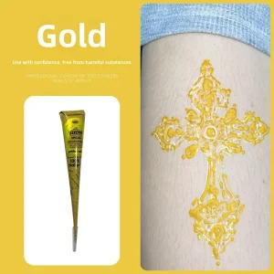 Direct From China Manufacturer Allergy Free Henna Cones Rich Black Color for Permanent Makeup Most Competitive Price