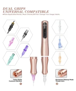 Direct Permanent Makeup Machine Wireless Tattoo Permanent Makeup Machine Dual-needle Design Multi-mode Universal for Tattoos Kit