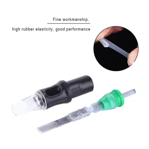 Direct Sale 0.35mm Tattoo Needle Cartridges Mixed Sizes RL RM RS M1 Disposable Tips Tattoo Supplies