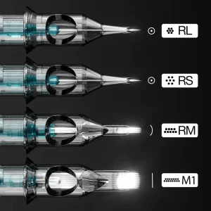 Disposable 0.3MM 0.35MM Magnum Stigma RS RL Flat Silicone Membrane Tattoo Cartridge Needle for Body Art Smp