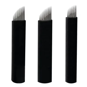 Disposable 18U Eyebrow Nano Permanent Makeup Microblading Blades Needles