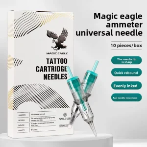 10 Pcs Tattoo Cartridge Needles Disposable RM/RL Permanent Makeup Needle