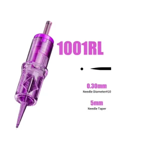 Disposable 316 Stainless Steel Sterilized Permanent Makeup Machine Needles Universal Cartridge for Eyebrow Application