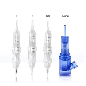 Disposable Black Pearl Mts Eyebrow Screw for PMU Nano Tattoo Needle Cartridge Permanent Makeup Microblading Mixed Needles