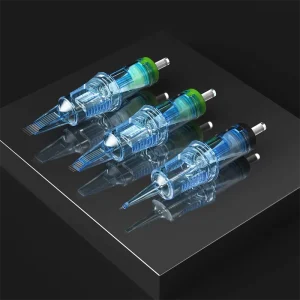 Disposable Stainless Steel Tattoo Needle Cartridge for Eyebrow Permanent Makeup EO Gas Sterilized