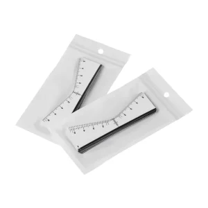 Disposable Eyebrow Mapping Ruler Sticker for Microblading Permanent Makeup Brow Stencil Measuring Shaper Tool